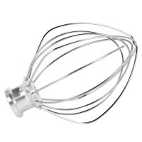ราคา Stainless Steel Wire Whip Mixer Attachment for Kitchenaid K45Ww 9704329 Flour Cake Balloon Whisk Egg Cream Stirrer (17402208070)