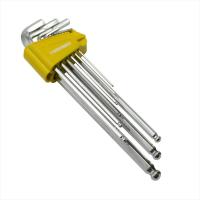 ราคา ชุดประแจหกเหลี่ยม ยาวพิเศษ ปลายบอล เบอร์นิ้ว 9 ชิ้น L Shape Hex Wrench Extra Long With Ball Point End Inch 9Pcs Set (8141226139)