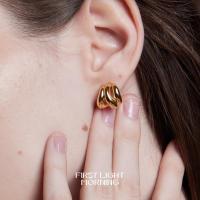 ราคา First Light Morning Alina Earrings ต่างหูแป้น ต่างหู (22450200833)