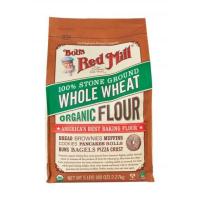 ราคา Bobs Red Mill Organic Whole Wheat Flour 5Lbs 2 2 kg 05 7249 (14663728593)