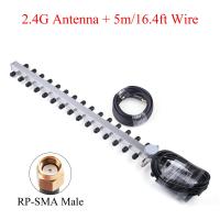 ราคา 4G 2 4G WiFi เสาอากาศ25dBi RP SMA Sma ชายกลางแจ้งไร้สาย Yagi เสาอากาศสำหรับ Router โมเด็ม1 5M 4 92ft พร้อมสายต่อ (14298649705)