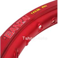ราคา ขอบล้อ Banzai ล้อโล ขอบ17 ครบสี ราคาขายต่อ คู่ โลขอบ17 ล้อบันไซ มีขนาด 1 2และ 1 4 ให้เลือก ขอบล้ออลูมิเนียมเกรดแท้คุณภาพ (16314815588)