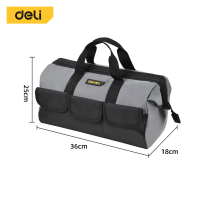 ราคา Deli กระเป๋าเครื่องมือ กระเป๋าช่าง กระเป๋าเครื่องมืออเนกประสงค์ กระเป๋าใส่เครื่องมือ ผ้า Oxford กันน้ำได้ จุของได้เยอะ คุณภาพสูง Tool bag (22566988839)