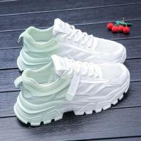 ราคา CODD Moneyshoes M28 รองเท้าผ้าใบสีทูโทน เสริมส้น 5 ซม CVB (21504086392)
