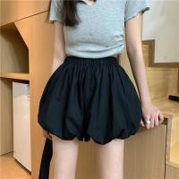 ราคา กระโปรงบอลลูน Short Balloon Skirt กางเกงขาสั้นเอวยางยืดกางเกงผู้หญิงลำลองฤดูร้อนสไตล์เกาหลีใหม่เอวสูงหลวมกางเกงขาสั้นอเนกประสงค์สำหรับผู้หญิง (22149824683)