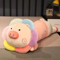 ราคา In stock หมอนตุ๊กตาลายยาวลายหมูซันฟลาวเวอร์บนเตียงหมอนหมอนอิงแบบหนีบขาเด็กผู้หญิงกอดนอนเด็กนอนสบายๆ (15778796539)