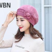 ราคา หมวกเบเร่ต์ผ้ากำมะหยี่สำหรับผู้หญิงความอบอุ่นฤดูหนาวขนกระต่ายแฟชั่นหมวกคลุมหูเครื่องป้องกันหูฤดูหนาว (20950949167)