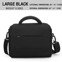 ราคา Local Stores ZOMEI camera bag กระเป๋ากล้อง DSLR กระเป๋ากันน้ำกระเป๋ากล้อง Canon Nikon กระเป๋ากล้องพกพา Sony สีดำ สีเทา กระเป๋าใส่เลนส์แบบพกพากระเป๋ากล้องกันกระแทกกระเป๋าเดินทางพร้อมช่องสำหรับอุปกรณ์เส