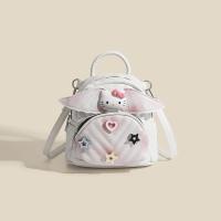ราคา LXLE Store จัดส่งฟรี hello kitty backpack KTกระเป๋าเป้ กระเป๋าเป้หญิง กระเป๋าแฟชั่น กระเป๋าหนัง กระเป๋าเป้เล็ก กระเป๋าแฟชัน ผญ กระเป๋า คิตตี้ (22475083208)