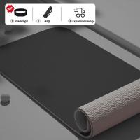 ราคา TPE เสื่อโยคะ หนาพิเศษ นุ่มกันน้ำ กันลื่น เสื่อกีฬา เสื่อ ฟิตเนส 180x60cm 6 8mm มี 9 สีให้เลือก yoga (22298792026)