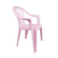 ราคา เก้าอี้พลาสติก รับน้ำหนักได้ 120 กก มีพนักพิง มีที่วางแขน (21994119306)