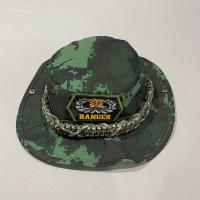 ราคา หมวกปีกสั้น ปีกเล็ก พรางเขียว พรางเก่า ถักเชือก พาราคอร์ด PARACORD ติด ตีนตุ๊กแก ปัก ARMY ติด อาร์ม ทหารราบ ปีกร่ม ทหารม้า จู่โจม RANGER ทหารช่าง (22062556235)