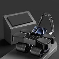 ราคา ลูกกลิ้งออกกําลังกาย ลูกกลิ้งบริหารหน้าท้อง Auto Rebound Ab Roller แบบรีบาวด์อัตโนมัติ เครื่องบริหารหน้าท้อง อุปกรณ์ออกกําลังกาย ล้อออกกำลังกาย 4 ล้อ ส่งมาจากกรุงเทพฯ จัดส่งที่รวดเร็ แบกภาระ 250kg Stq