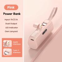 ราคา Mini powerbank 20000mah พาวเวอร์แบงค์ แบตเตอรี่สำรอง พาวเวอร์แบงค์ แบตเตอรี่สำรอง Original Powerbank 22 5W FAST Charging portable แบบพกพา iphone Type C (22664221243)
