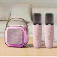 ราคา 2024ใหม่ K12ลำโพงบลูทูธ ไมโครโฟนคู่ ของแท้ RGB มินิ แบบพกพา ลำโพงคาราโอเกะไร้สายกลางแจ้งขนาดเล็กSpeaker Bluetooth ลำโพงบลูทูธ ลำโพงบลูทูธช่วยสอน Blutooth Karaoke Speake ไมโครโฟนคู่ ลำโพงร้องคาราโอเกะ 