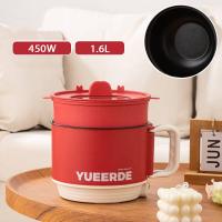 ราคา ALLTOU หม้อไฟฟ้ามินิา 1 2 คน 450Wหม้อสุกี้ชาบู 1 6L หม้ออเนกประสงค์ ทอด ต้ม ผัด Electric Pot (22448654078)