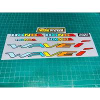 ราคา สติ๊กเกอร์ WAVE 110i ปี 2022 2023 งานตัดกระกอบสะท้อนแสง (21186847606)