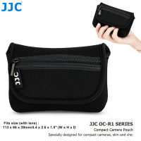 ราคา JJC กระเป๋ากล้อง นีโอพรีน กระเป๋ากล้องคอมแพคสำหรับ Sony ZV1 RX100VII RX100VI Ricoh GRIIIX GR3 Olympus TG5 TG4 TG3 Fuji XF10 Panasonic TS30 Canon G7XMIII SX720 G7XMII กล้อง (21481150911)