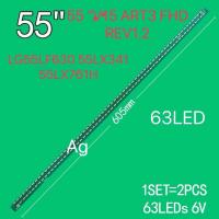 ราคา หลอดแบล็คไลท์ทีวีLG รุ่น 55LF630T 55LX341C 55LX761H 55LF630T LED 63 63 หลอด (21914825068)