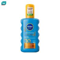 ราคา NIVEA นีเวีย ซัน โพรเท็ค แอนด์ บรอนซ์ เอสพีเอฟ30 200 มล สเปรย์ป้องกันแสงแดด สำหรับผิวกาย (22007368028)
