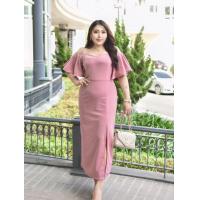ราคา ชุดเดรสคนอ้วน เสื้อผ้าคนอวบ เดรสไปงานสำหรับสาวอวบอ้วน ชุดราตรียาว (22210851664)