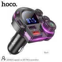 ราคา หัวชาร์จในรถยนต์ HOCO DFM01 บลูทูธในรถ ชาร์จเร็ว PD20W QC3 0 หัวชาร์จ 3 พอร์ต พร้อมจอ LED (22486136499)
