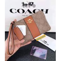 ราคา กระเป๋าสตางค์ COACH กุชชี่ หลุยส์ ใบกลาง แบบพับ ซิปรอบ สีสลับ ขนาด 6 5 งานปั๊ม (22199444120)
