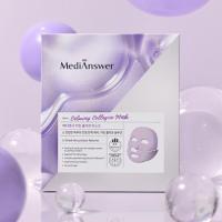 ราคา MEDIANSWER COLLAGEN MASK SHEET 4 สูตร VITAเหลือง CALMINGม่วง POREฟ้า REAL SKIN FITส้ม 1 แผ่น (21695145925)