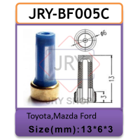 ราคา BF005C กรองหัวฉีดโตโยต้า TOYOTA ชุดซ่อมหัวฉีดเบนซิน หัวฉีดเบนซิน ขนาด 6mm ใส่ได้ทั้ง TOYOTA HONDA MAZDA (16860291307)