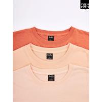 ราคา YuenPuen ซื้อเป็นเซตถูกกว่า 1 เซต 3 ตัว เซตโทนส้ม เสื้อยืดคอกลมแจนสั้น สีส้มอ่อน สีโอรส และสีส้มอิฐ (22325761925)