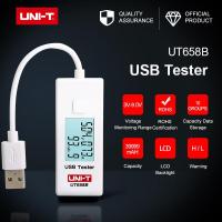 ราคา UNI T ut658b เครื่องทดสอบ USB โทรศัพท์คอมพิวเตอร์ชาร์จแรงดันไฟฟ้าพลังงานในปัจจุบันจอภาพไฟหลังจอ LCD (1754256609)