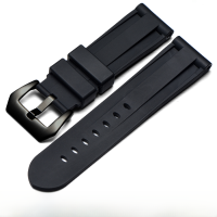 ราคา มุมยี่ห้อยางซิลิโคนสําหรับปานามา Sea Luminor Series PAM00112 22 มม 24 มม Matte FINISH PIN BUCKLE Clasp (11692241158)
