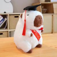 ราคา Graduate Plush Dolls Doctor Capybara Plush Toy Cute Stuffed Animal Toy Doll Soft Cartoon Pillow Graduation Gift (22008117758)