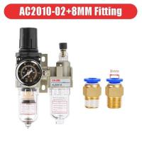 ราคา AC2010 02 1 4 BSP Manual Pneumatic Air Pressure Filter Regulator Compressor Oil Water Separator (18454343692)