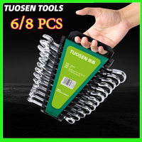 ราคา 8 to19mm ชุดประแจ แหวนข้างปากตายข้าง 6 8 ชิ้น ประแจแหวนข้างปากตาย ประแจชุด เครื่องมือช่าง ประแจปากตาย ประแจแหวนข้าง ประแจแหวนข้างปากตาย ชุดเครื่องมือประแจ ประแจแหวนข้างปากตาย พกพาง่าย มีประสิทธิภาพ (2