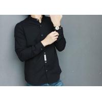 ราคา เสื้อคอจีน สีพื้น ดำ เสื้อเชิ้ตชาย เสื้อเชิ้ตแฟชั่น ใส่ทำงาน ใส่เที่ยว เสื้อเชิ้ตทำงาน เสื้อเชิ้ตแขนยาว เสื้อแขนยาว (13905567192)