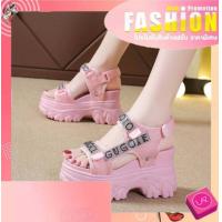 ราคา ส่งเร็วพิเศษ รองเท้ารัดส้น รองเท้าแฟชั่นผู้หญิง รองเท้า รองเท้ารัดส้นส้นสูง รองเท้ารัดส้นผู้หญิง รองเท้าส้นสูง (9319621391)