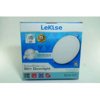 ราคา Lekise โคมไฟเพดาน โคมไฟดาวไลท์ฝังฝ้ากลม LED อีซี่สไลด์ EASYSLIDE Slim Downlight 20วัตต์ แสงขาว แสงเหลือง (1308988699)