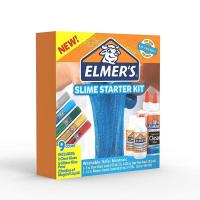 ราคา Elmer s Everyday Slime Starter Kit เอลเมอร์เซ็ตทำสไลม์ เช็ต 9 ชิ้น สไลม์ Slime กาว Non Toxic (21932446825)