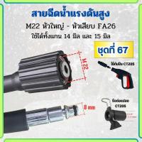 ราคา สายฉีดนํ้าแรงดันสูง Zinsano Hyundai Pumpkin Bosch Polo สายแรงดัน เกรดเอ ล้างรถ ล้างแอร์ Car รถยนต์ Abizinter (21898376432)