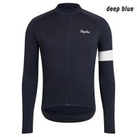 ราคา Rapha เครื่องแต่งกายสำหรับขี่จักรยานคลาสสิกเสื้อเจอร์ซีแขนยาวสำหรับปั่นจักรยานลำลองเสื้อขี่จักรยานบนถนน (10726269498)