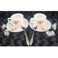 ราคา แถม ช้อนกาแฟสเตนเลส 2 ชิ้น เมื่อซื้อชุดกาแฟพร้อมจานรองกระเบื้อง 4 ชิ้น ขนาด 3 ลาย orange ชุดน้ำชากระเบื้อง (7481135124)