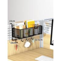 ราคา ชั้นวางของบนโต๊ะทำงานกล่องเก็บของบนโต๊ะสำนักงานอุปกรณ์จัดเก็บของอเนกประสงค์ตะกร้าแขวนบนโต๊ะสำหรับครู (20780963191)