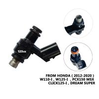 ราคา หัวฉีดแต่ง 6รู J 125CC หัวฉีดน้ำมันเชื้อเพลิงรถจักรยานยนต์สำหรับ Honda หัวฉีดเวฟ110i W125i PCX150 CLICK125i MSX DREAM I OLD CLICK I OLD SCOOPY I เก่า 16450 KVB T01 หัวฉีดโคตรแรง HAPPY (22362135281)