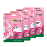 ราคา Garnier Serum Mask Sakura White Glow 4sheet การ์นิเย่ เซรั่ม มาสก์ ซากุระ ไวท์ โกลว์ แผ่นมาส์กหน้าเซรั่ม (21500956421)