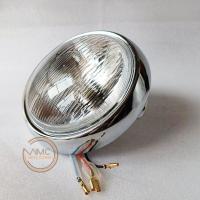 ราคา สินค้าพร้อมจัดส่ง ไฟหน้า จานฉาย สำหรับ YAMAHA YL2 GM YL2GM Y HL 0004 พร้อมขั้วและหลอดไฟ 12V กรอบโครเมี่ยม งานใหม่ (18895122356)