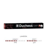 ราคา โปร 2 แถม 1 Duchess Coffee Capsule 1 กล่อง 10 แคปซูล มี 15 รสชาติ สามารถเลือกรสชาติกาแฟได้ ใช้ได้กับเครื่องระบบ Nespresso เท่านั้น (22666993944)