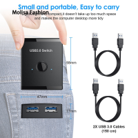 ราคา ฮับ USB KVM สวิทช์ USB 3 0สวิตช์ KVM กล่องสวิตช์สำหรับเครื่องพิมพ์เมาส์แป้นพิมพ์พีซี1ชิ้นแชร์2อุปกรณ์สวิทช์ USB (22167636353)