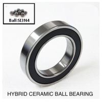 ราคา 16287 2RS 16 x 28 x 7 mm Hybrid ceramic Si3N4 ball bearing 16902 RS 16 Ceramic 6902 16 ลูกปืนเม็ดกลม เซรามิค เกรด G5 ฝาปิด 1 ตลับ (3655294984)