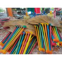 ราคา ไม้กวาดดอกหญ้าราคาถูก 10ด้าม ไม้กวาดดอกหญ้าด้ามพลาสติก สินค้าราคาถูก ไม้กวาดบ้าน ไม้กวาดพื้น ไม้กวาดมัดแน่นทนทาน (21672746007)